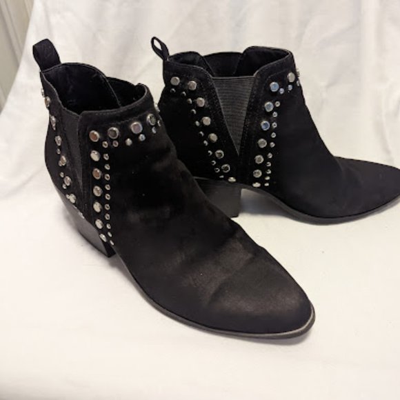 Ankle black/stud Boot - Picture 2 of 5